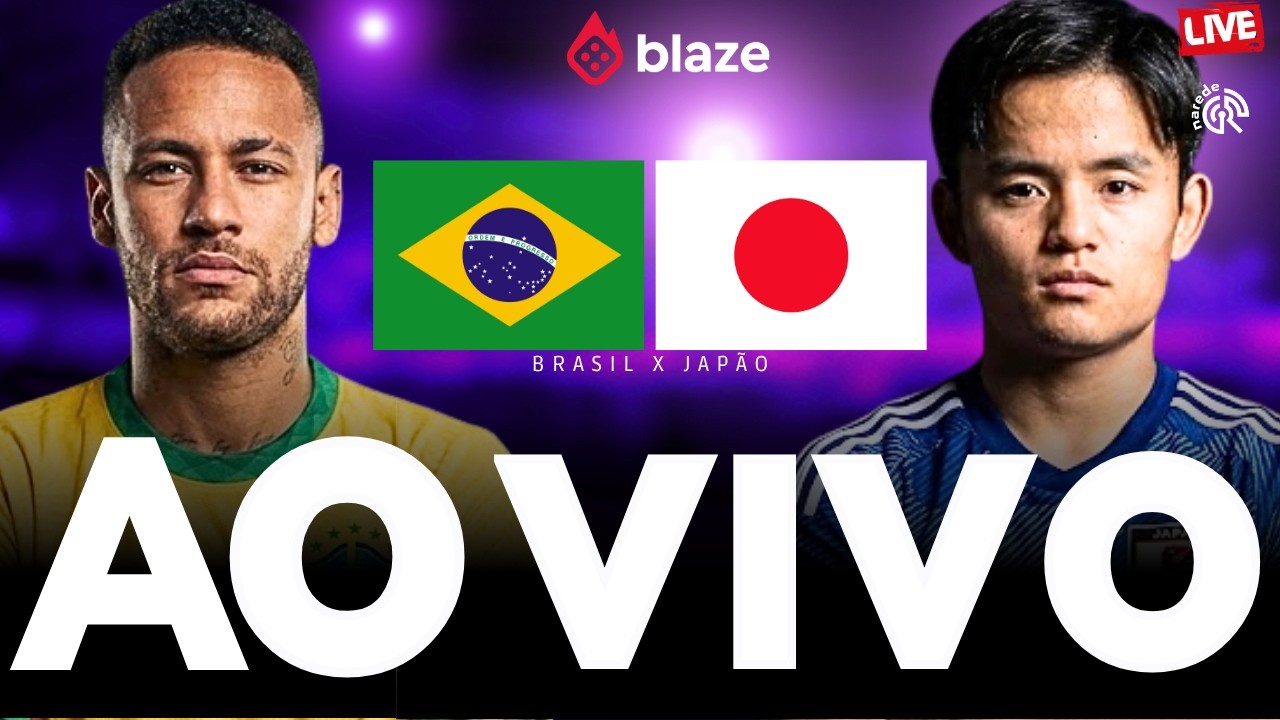 🔴 BRASIL X JAP&Atilde;O