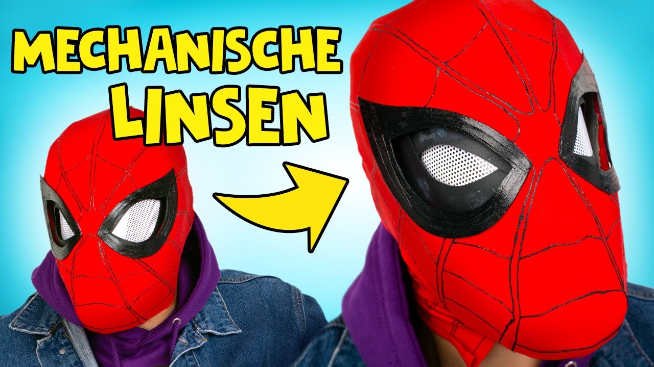 Herstellung einer Spider-Man-Maske