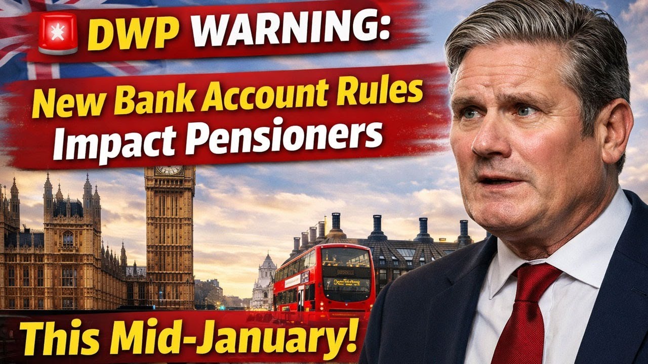 🚨 DWP WARNING New Bank Account Rules Impact Pensioners This Mid January!