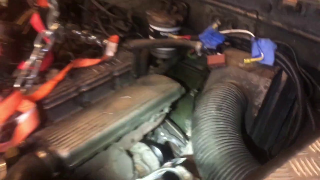 Day 3 - Part 2:  300 TDI Conversion - Test fitting the 300TDI into the Series Land Rover