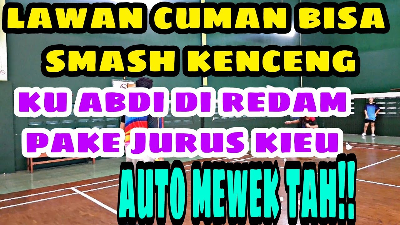 LATIHAN MEREDAM SERANGAN LAWAN||JANGAN DIKASIH NAIK||DI NO LOB IN AJA