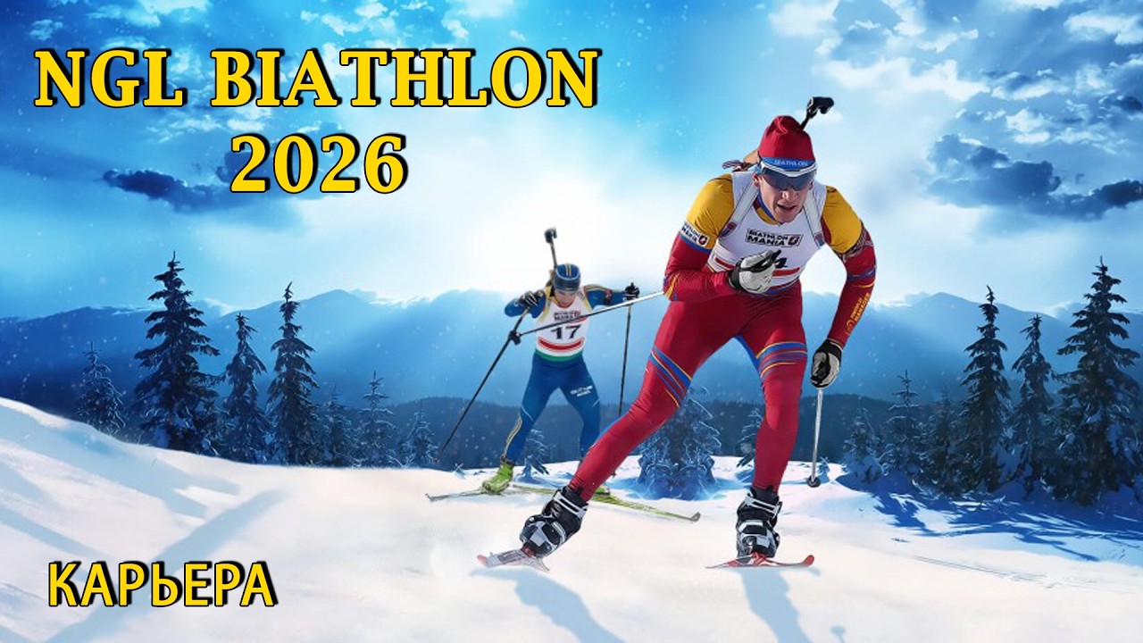 NGL Biathlon 2026. Карьера биатлониста (снова гоним и копим)