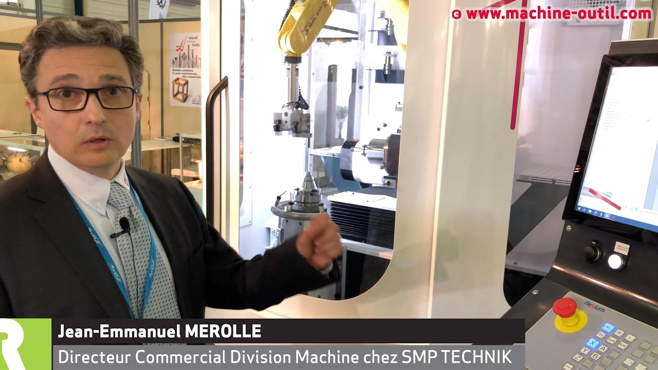 Le centre 5 axes d'affûtage et de fabrication d'outils SMP Technik VG300