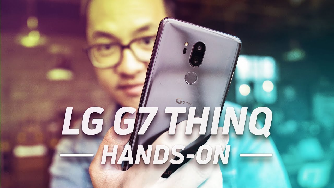 LG G7 ThinQ Hands-On: Amplified