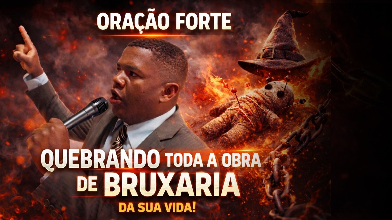 ORAÇÃO FORTE AGORA-A QUEBRA DA BRUXARIA E MACUMBA