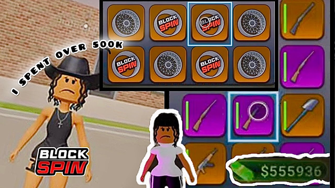 I SPENT 500K ON RIMS TO TAKE LOOT IN ROBLOX BLOCKSPIN