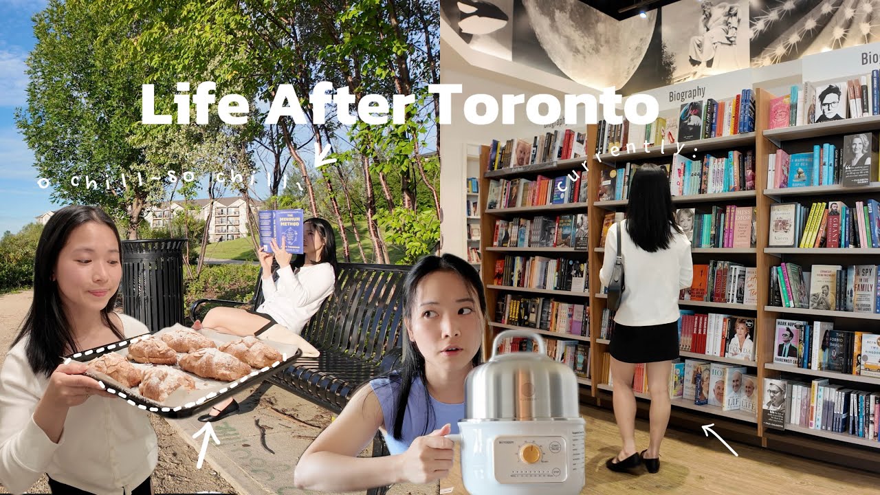 Life After Toronto | A Chill Day in a new city (pilates, baking, cooking ft Buydeem)