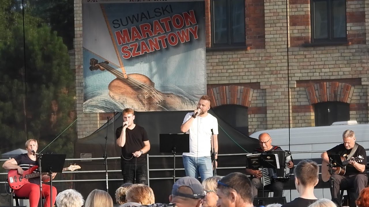 10 w skali Beauforta - Mazurski rejs - Maraton szantowy Szanty przy Starej Łaźni - Koncert - Suwałki