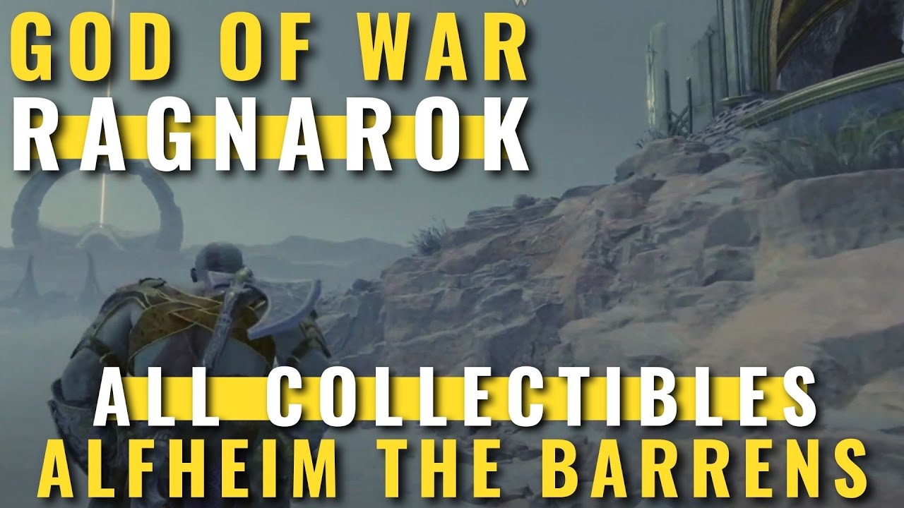 God of War Ragnarok - All Collectibles - Alfheim The Barrens