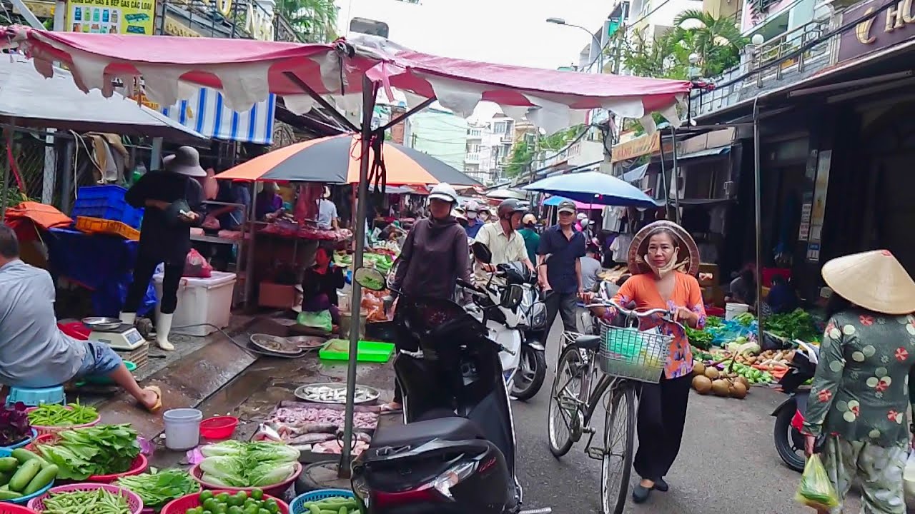 Vietnam ||  Phu Lam Traditional Market || Ho Chi Minh City