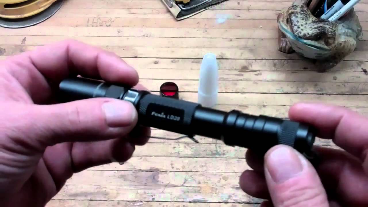 Fenix LD20  Flashlight review.