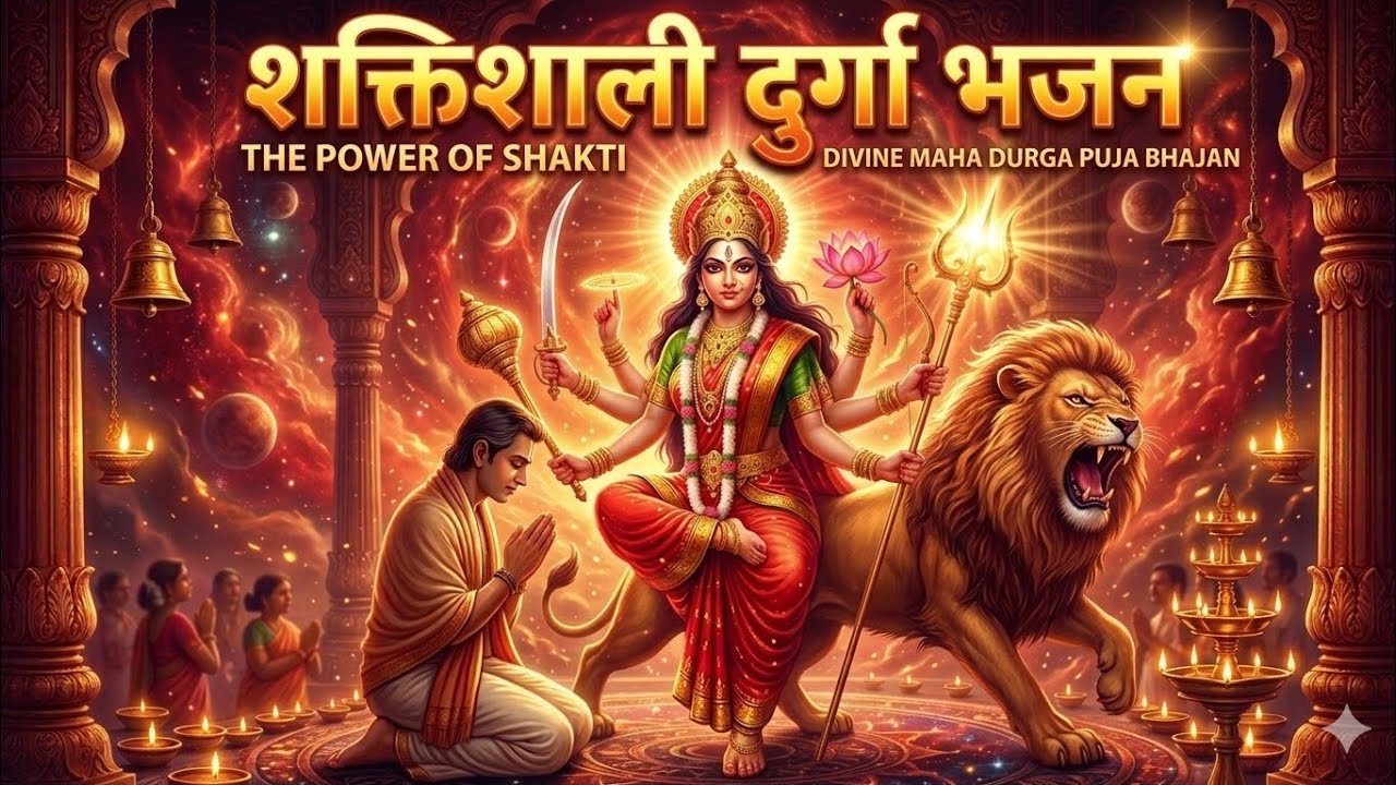 जय माँ दुर्गा 🚩Powerful Durga Bhajan | Mata Rani Bhakti Song.     #love #song 