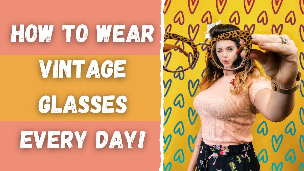 GLASSES VINTAGE FRAMES RETRO for everyday wear