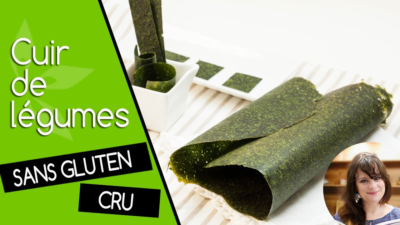 Recette de cuir de légumes crus