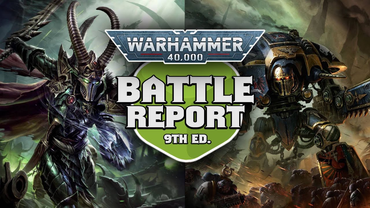 Drukhari vs Imperial Knights Warhammer 40k Battle Report Ep 125