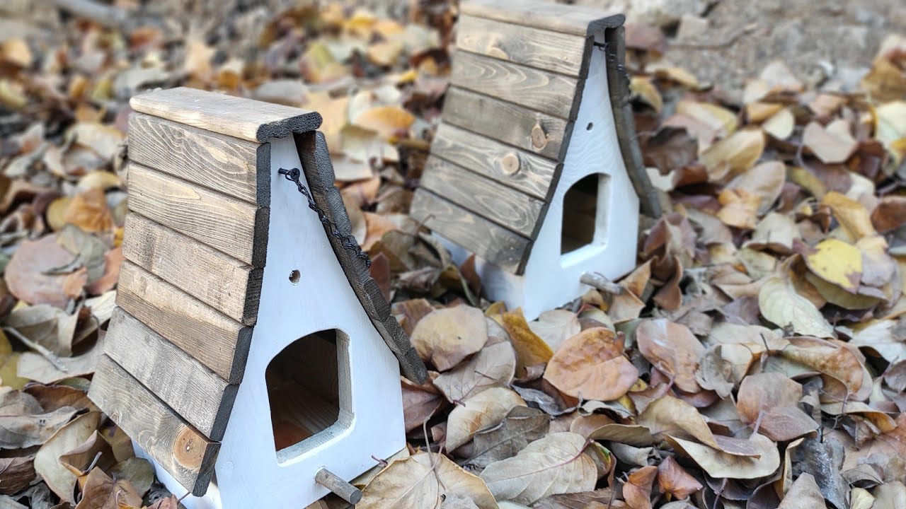Birds are happier in their nests now // Kuş Yuvası // Ahşap Kuş Evi