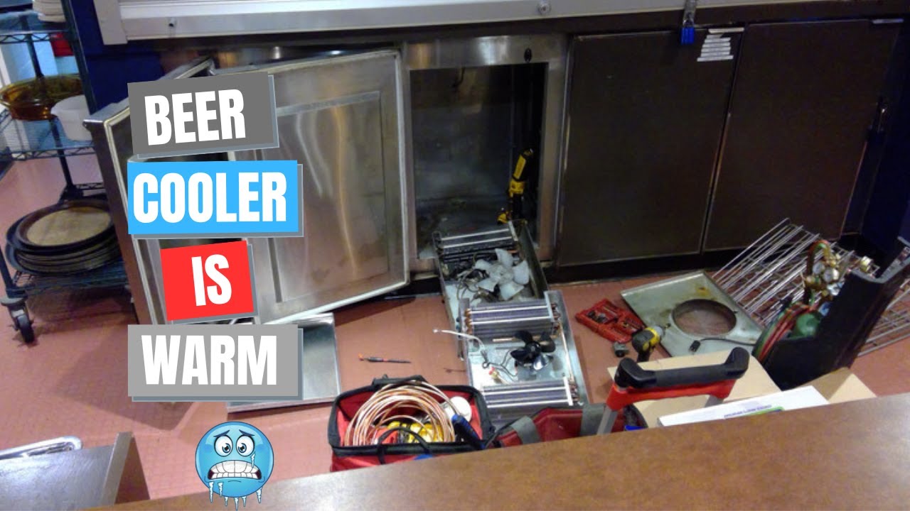 Under counter Beer reach in cooler is not cooling