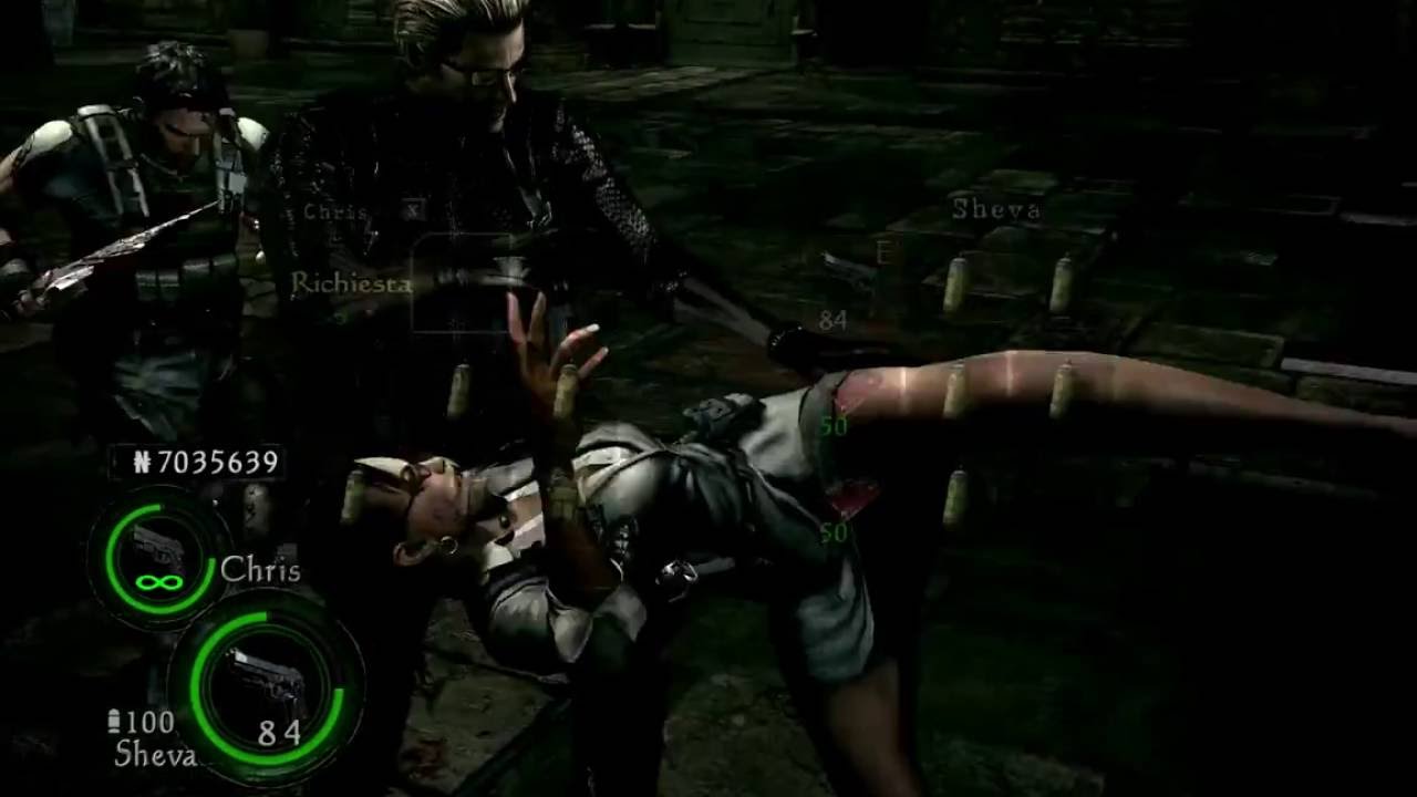 Resident Evil 5 (PC) - Story mode - Wesker & Jill VS Grey & Subzero89