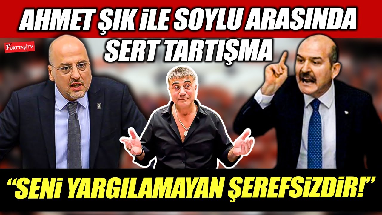 Ahmet Şık ile Süleyman Soylu arasında sert tartışma! 