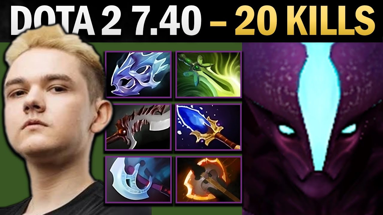 Spectre Pro Carry with 20 Kills and Moon Shard - Dota 2 Gameplay