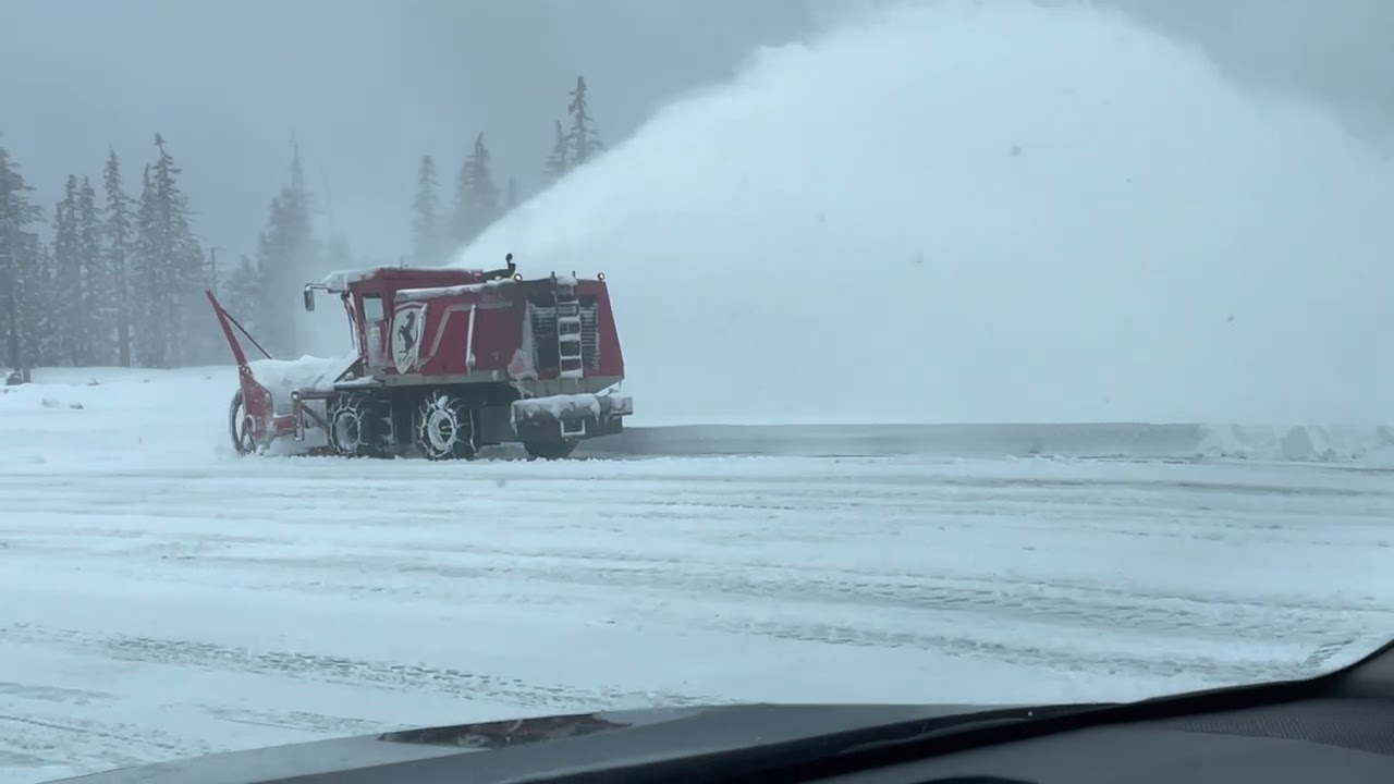 Ferrari Plows 2' of snow West Village 2022