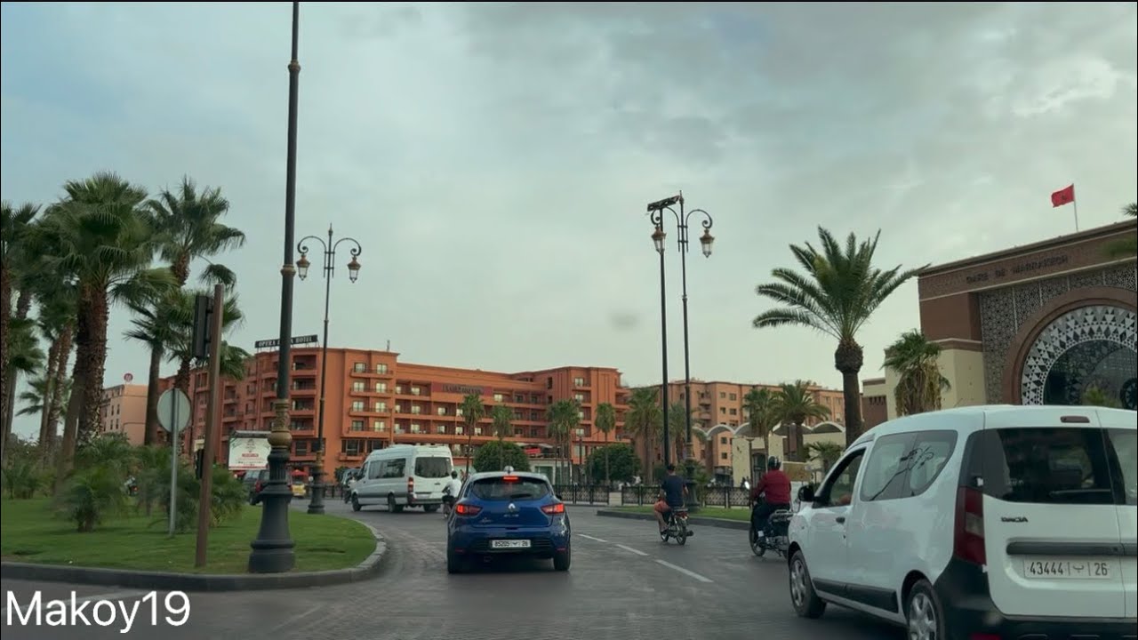 Driving Through Marrakesh August 2024
