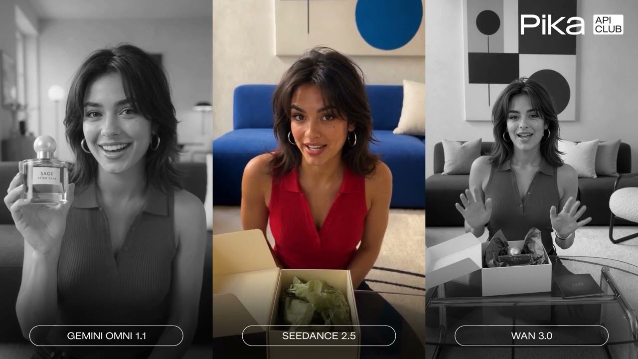 AI Video Unboxing Comparison: Gemini Omni 1.1 vs Seedance 2.5 vs Wan 3.0 [75/100]