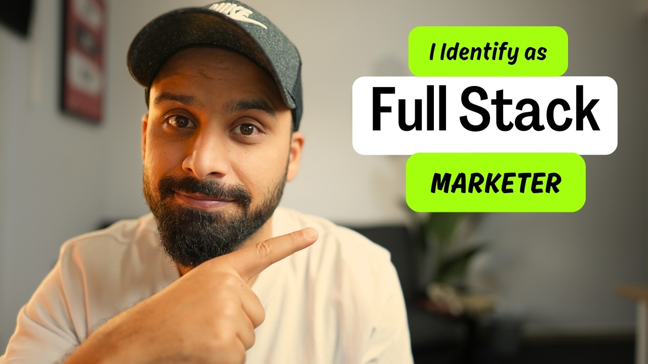 Full stack marketing is the only career insurance of your career (in 2025 & beyond)