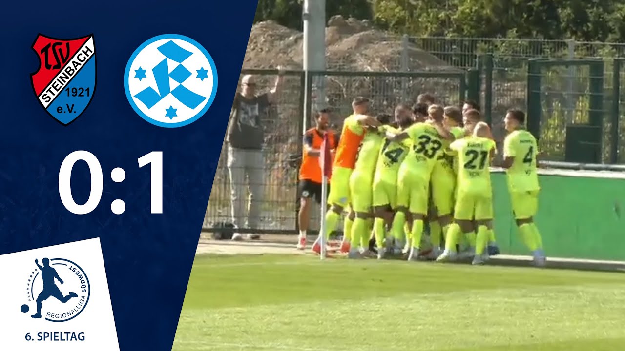 Letzte Aktion entscheidet | TSV Steinbach Haiger - SV Stuttgarter Kickers | 6. Spieltag RLSW