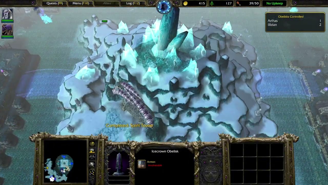Warcraft 3: The Frozen Throne - Scourge Campaign - Final Chapter: A Symphony of Frost and Flame
