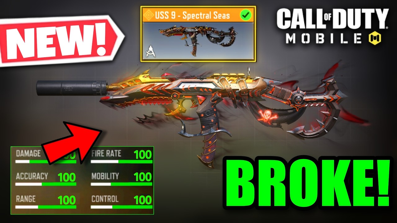 *NEW* USS 9 Best Gunsmith Build | USS9 Best Attachments COD Mobile | USS 9 Best Loadout