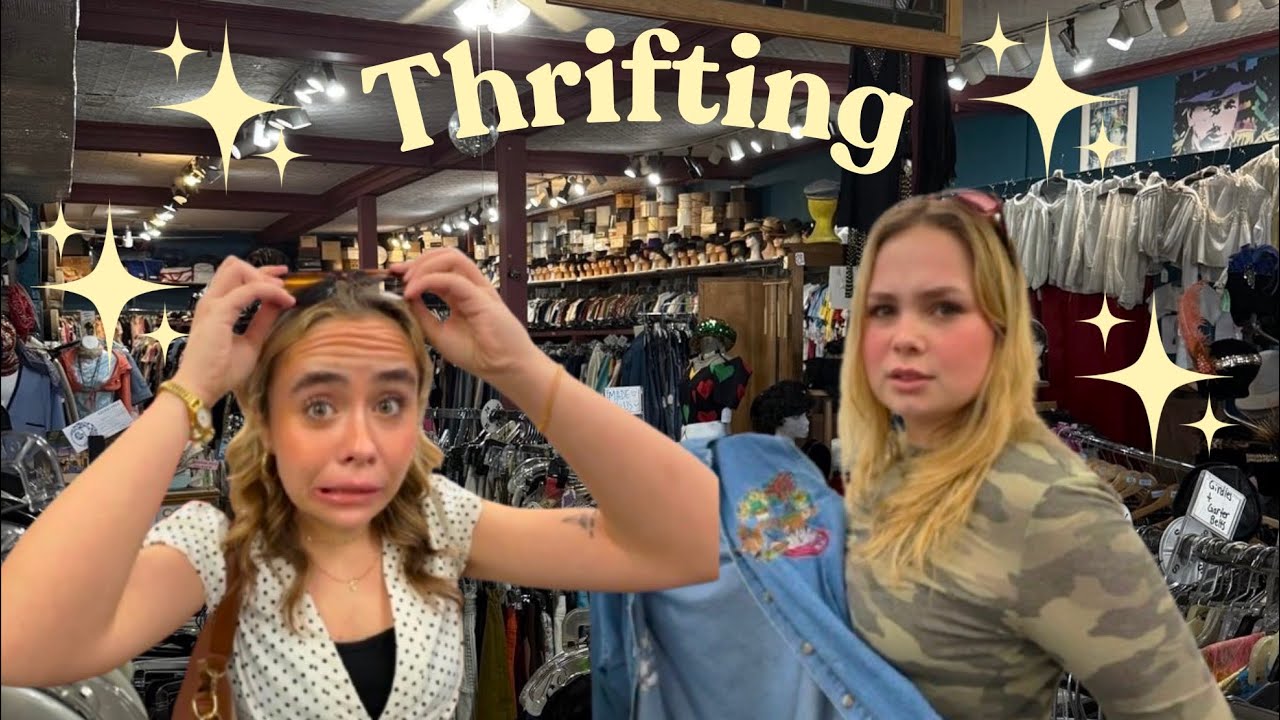 COME THRIFT WITH US!! + getting some food🌯🌮