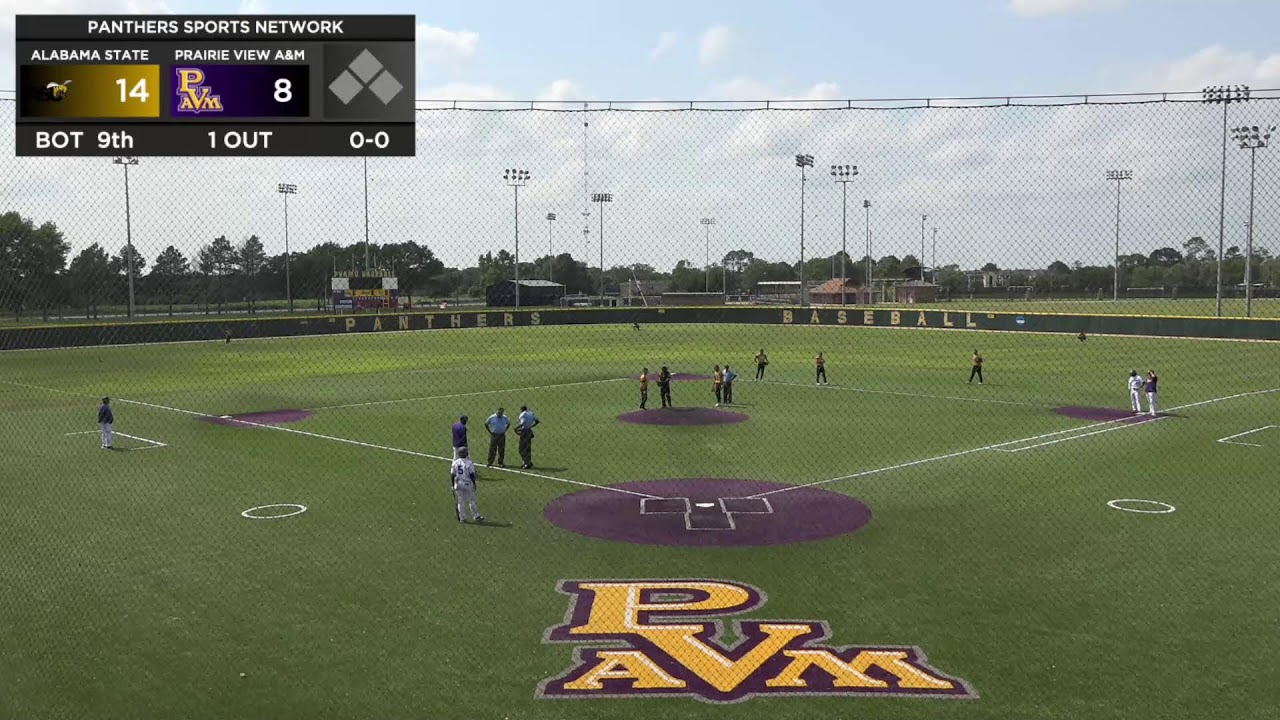 PVAMU vs ALABAMA STATE UNIVERSITY - Game 3 - Baseball