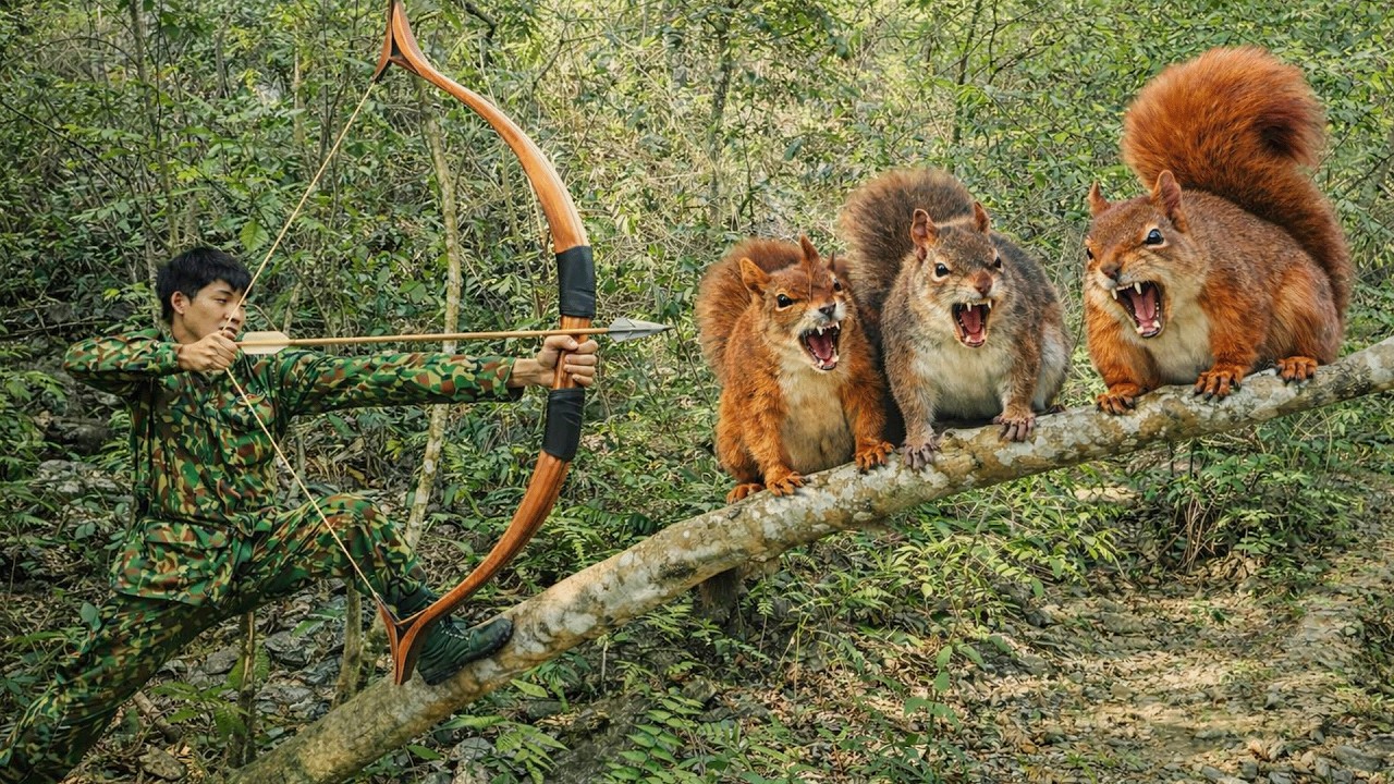 Leaving a Dangerous Shelter to Find Safety | Traps, Bow Hunting & Solo Survival