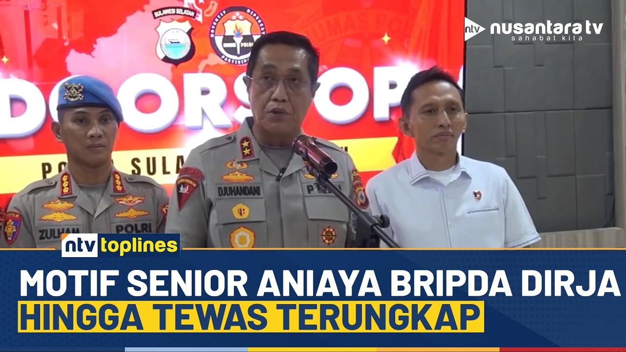 [LIVE] Motif Senior Aniaya Bripda Dirja Hingga Tewas Terungkap | NTV TOPLINES