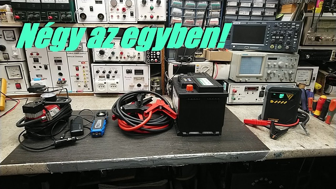 Négy az egyben! VTOMAN X4 zsebbika, kompresszor teszt.