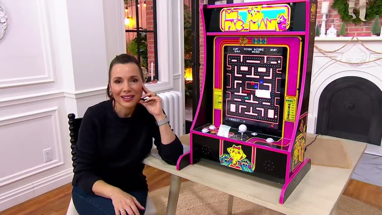 Arcade1Up 10 Game PartyCade Plus Portable Home Arcade Machine on QVC