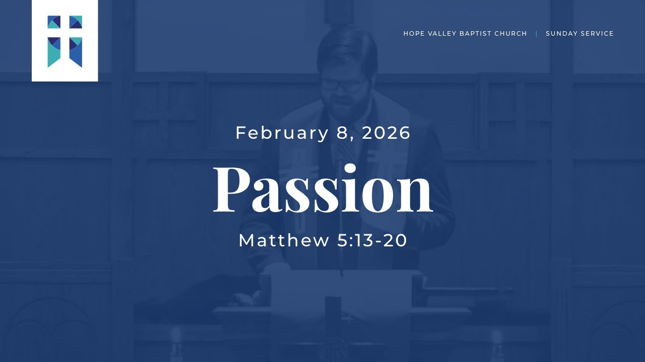 [Live] Worship Service  - February 8, 2026 - Hope Valley Baptist Church