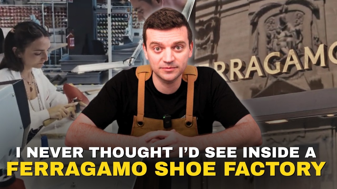Я никогда не думал, что увижу обувную фабрику Ferragamo изнутри