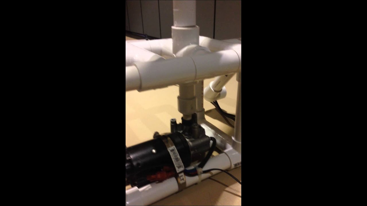PVC Prop rotating using 12v wiper motor 2