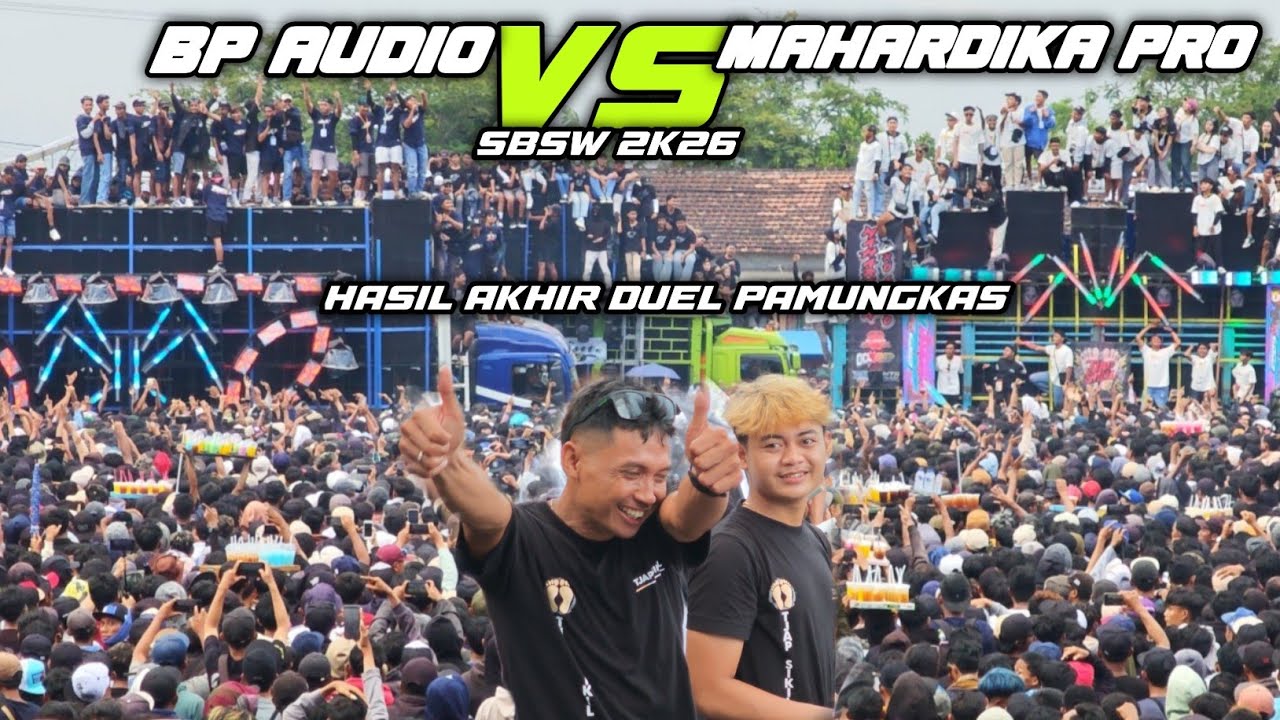 Yang Paling Ditunggu..HASIL AKHIR DUEL PAMUNGKAS BP AUDIO vs MAHARDIKA PRO 🔥 