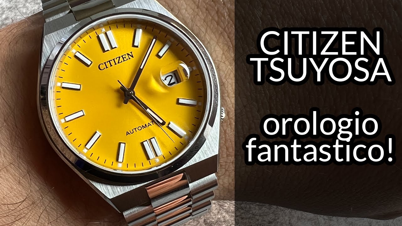 Citizen Tsuyosa - L'orologio economico più cercato del momento