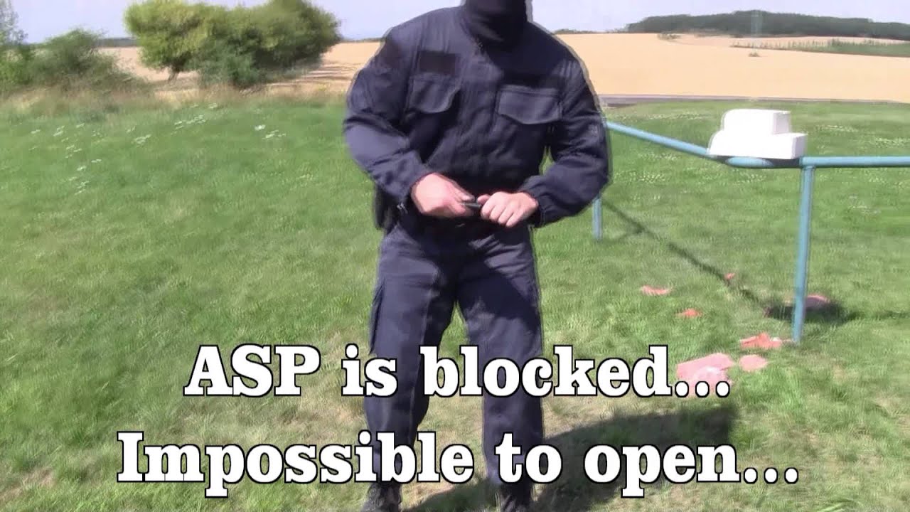 Durability test of compact expandable batons