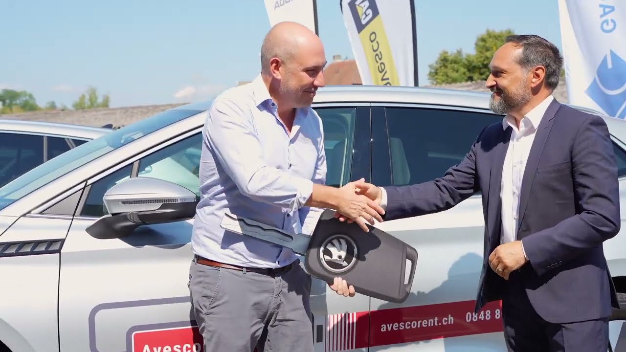 New E-cars AvescoRent Switzerland