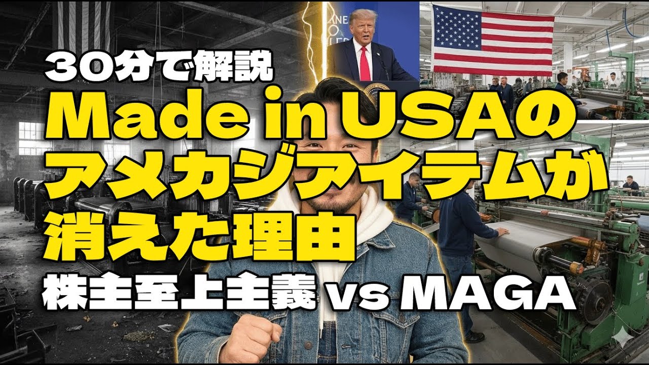 Made in USAのアメカジアイテムが何故消えたのか