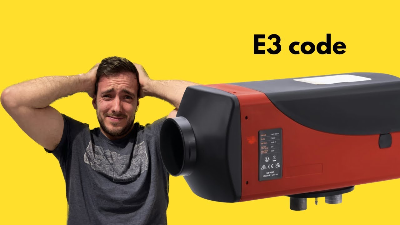 E3 code diesel heater, how to check the glow plug with a multimeter