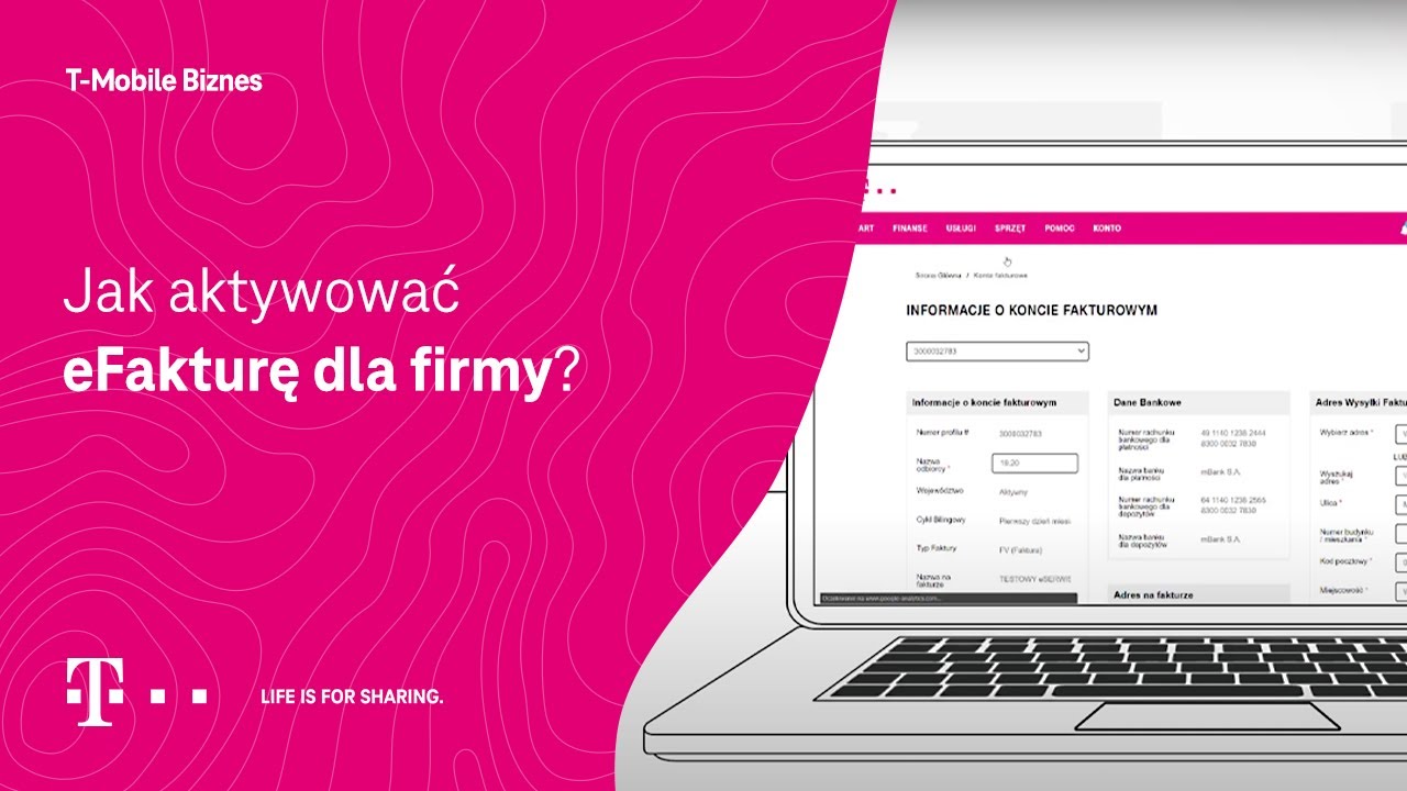 Jak aktywować eFakturę dla firmy? | eSerwis T-Mobile