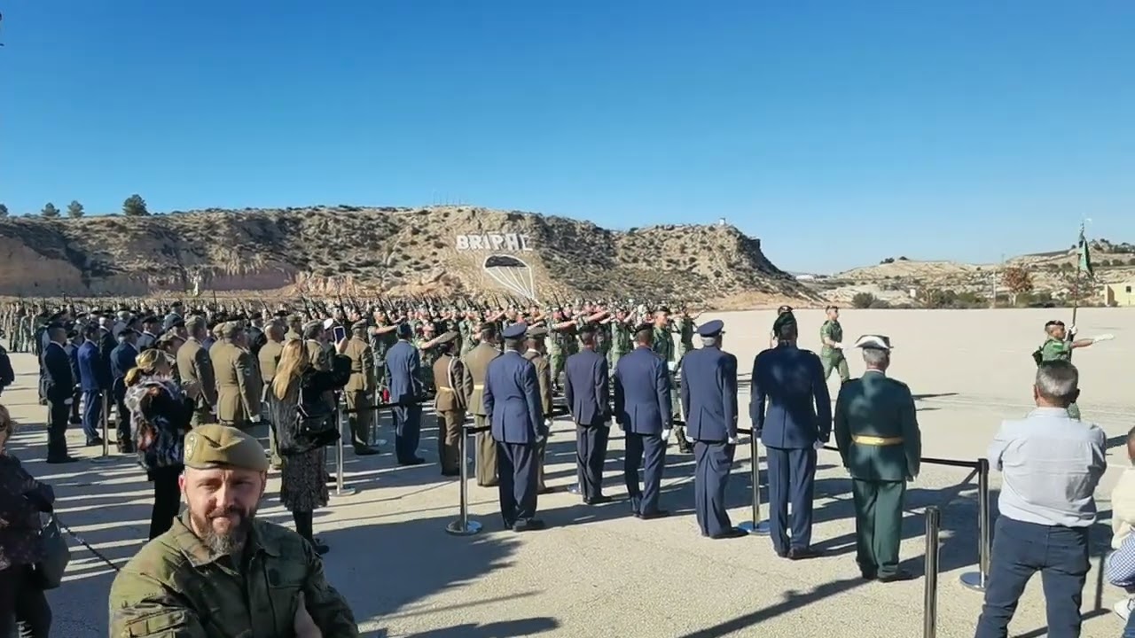 Desfile de las Tropas. Patrona de Infantería 2025. BRIPAC Murcia. VID 20251208 131448