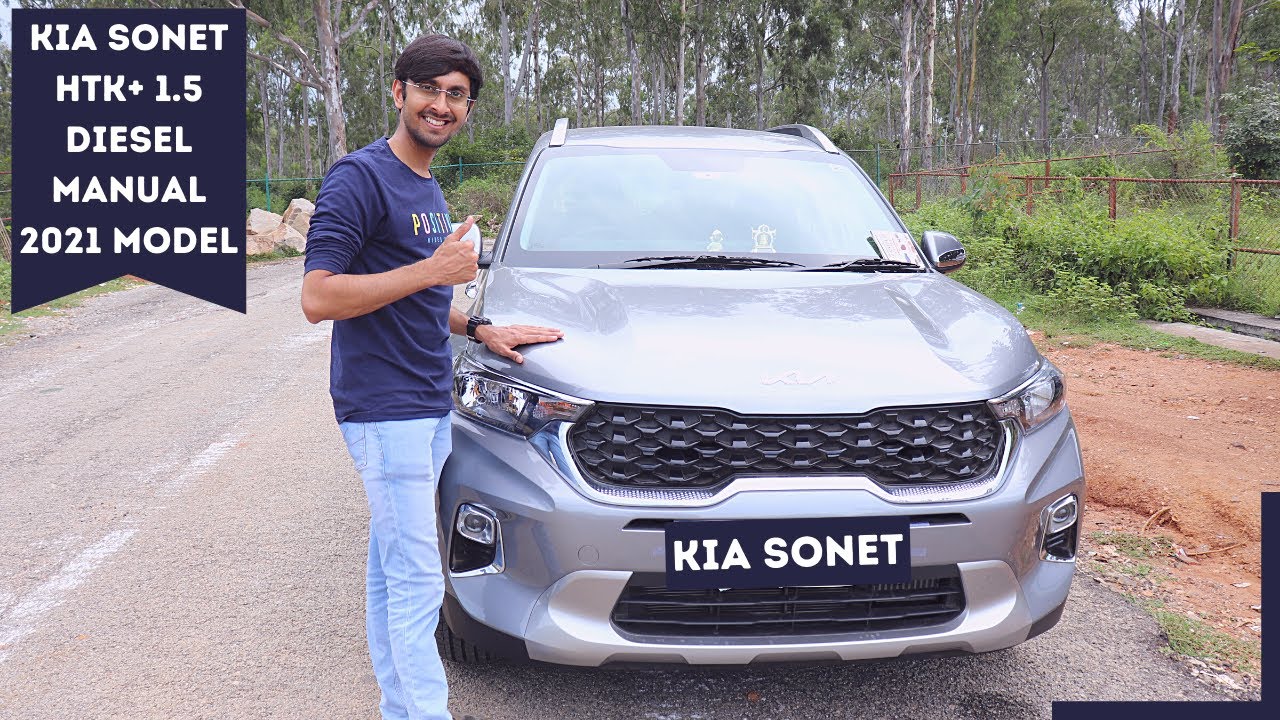 Kia Sonet HTK+ 1.5 Diesel Manual 2021 Walk-around & Ownership Review.