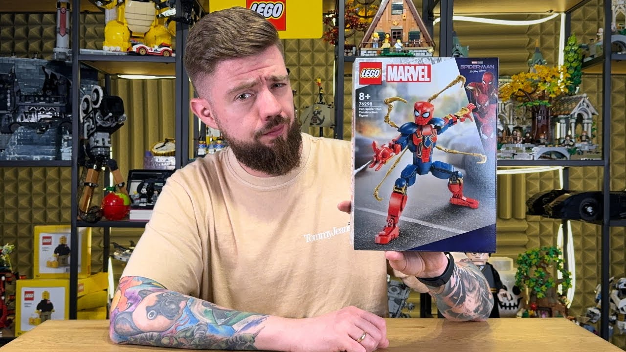 FIGURKA IRON SPIDER MANA 🕷️ LEGO MARVEL 76298 RECENZJA